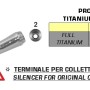 Arrow Pro- Race Titanium Silencer Kit "High Version" 2017 - 2019 Honda CBR1000RR