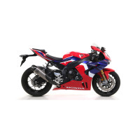 Arrow Works Titanium Slip-On w/ Carbon Fiber End Cap - Honda CBR1000RR-R 2020+