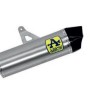 Arrow Maxi Race-Tech Aluminum Silencer with Carbon End Cap - 2020 Honda CRF1100L Africa Twin/Adventure Sports 
