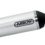 Arrow Urban Aluminum "Dark" Silencer with "Dark" End Cap - 2020 Honda SH125/SH150 