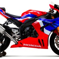 ARROW PISTA TITANIUM SILENCER w/ Link Pipe - Honda CBR 1000 RR-R (2020-2023) ARROW PISTA TITANIUM SILENCER w/ Link Pipe - Honda CBR 1000 RR-R (2020-2023)