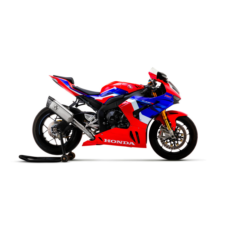 ARROW PISTA TITANIUM SILENCER w/ Link Pipe - Honda CBR 1000 RR-R (2020-2023) ARROW PISTA TITANIUM SILENCER w/ Link Pipe - Honda CBR 1000 RR-R (2020-2023)