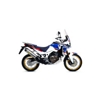 Arrow Maxi Race-Tech Titanium Slip on (w/ Carbon Fiber End Cap) for 2018-2019 Honda CRF1000L Africa Twin