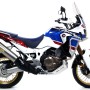 Arrow Maxi Race-Tech Titanium Slip on (w/ Carbon Fiber End Cap) for 2018-2019 Honda CRF1000L Africa Twin