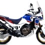 Arrow Maxi Race-Tech Aluminum Dark Slip on for 2018-2019 Honda CRF1000L Africa Twin