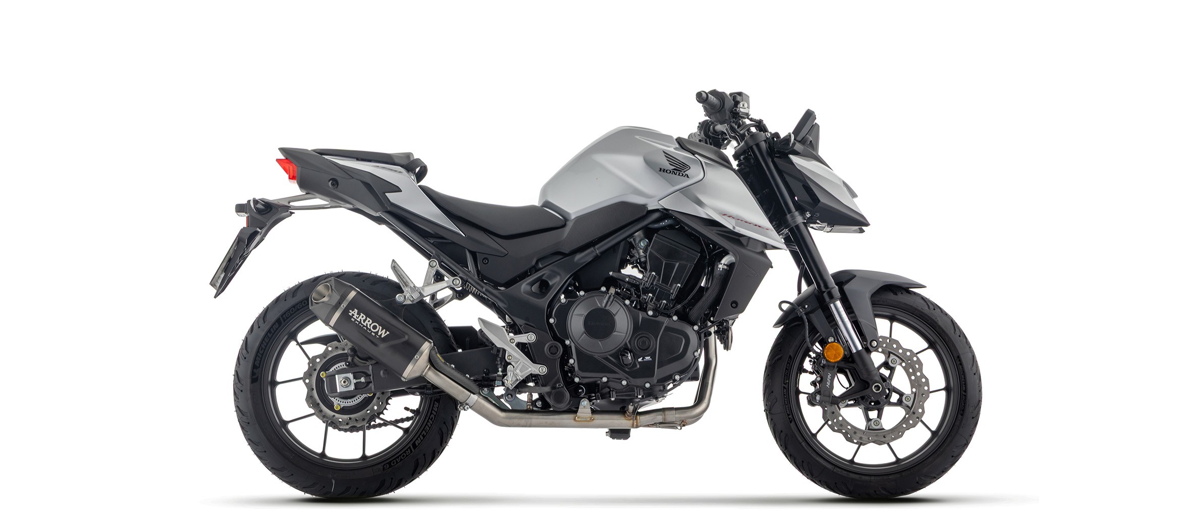 Arrow Indy Race EVO aluminum DARK silencer Exhaust | Honda | CB 1000 Hornet / SP (2025-2026)