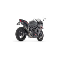 Arrow Full Exhaust System with Indy Race EVO Aluminum DARK Silencers - Honda CBR650 R (2024)