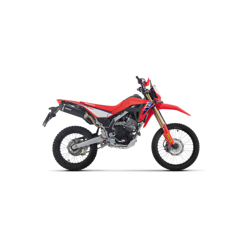 Arrow Racing Icon "Dark" Aluminum Silencer Exhaust | Honda | CRF 300 L (2025-2026)