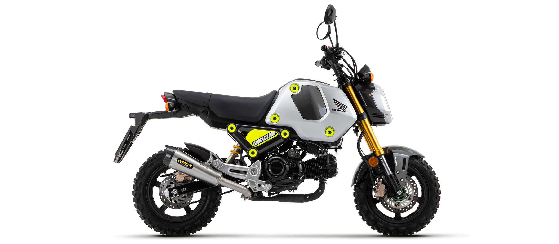 Arrow Nichrom X-Kone Slip-On Muffler for Honda MSX125 Grom (2021-2022) Arrow Nichrom X-Kone Slip-On Muffler for Honda MSX125 Grom (2021-2022)