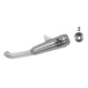Arrow Pro-Race Nichrom "Dark" Silencer - 2020 - 2022 Husqvarna Svartpilen/Vitpilen 401
