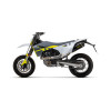 Arrow Race-Tech Aluminum "Dark" Slip on Muffler (w/ link pipe) - 2021 - 2022 Husqvarna 701 Enduro / Supermoto / 2019+ KTM 690 SMC R Arrow Race-Tech Aluminum "Dark" Slip on Muffler (w/ link pipe) - 2021 - 2022 Husqvarna 701 Enduro / Supermoto / 2019+ KTM 690 SMC R
