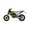 Arrow Race-Tech Titanium Slip on Muffler (w/ link pipe) - 2021 - 2022 Husqvarna 701 Enduro / Supermoto / 2019+ KTM 690 SMC R