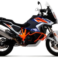 Arrow Sonora Titanium Silencer With Carbon End Cap - 2021 / 2022 KTM 1290 Super Adventure S