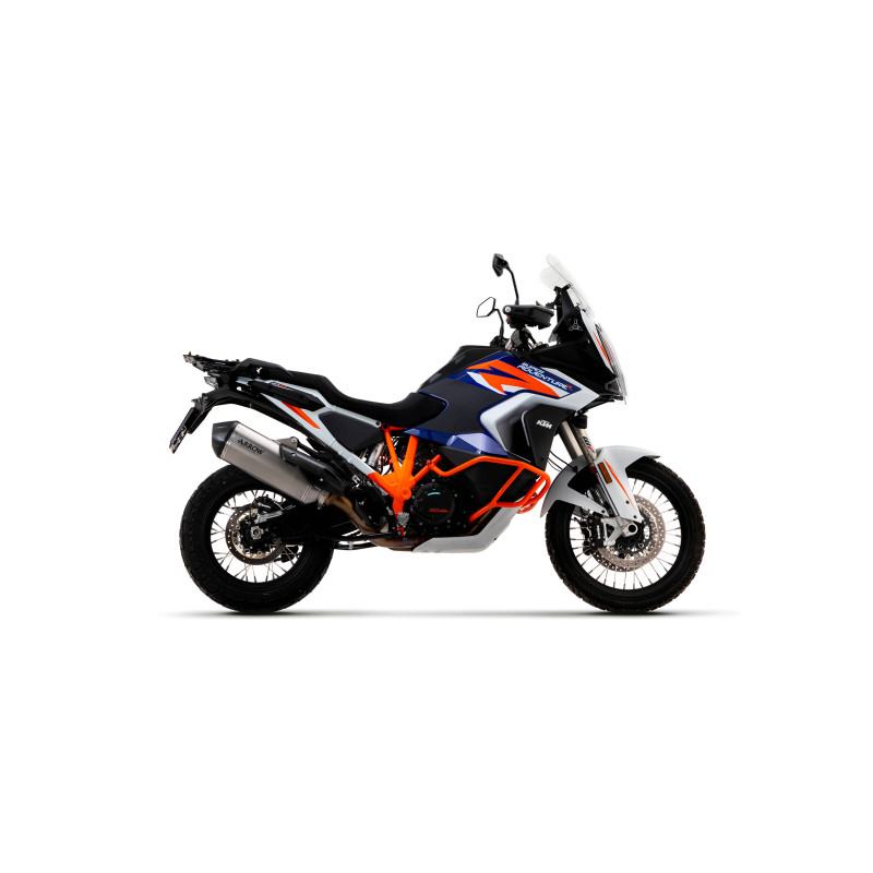 Arrow Sonora Titanium Silencer With Carbon End Cap - 2021 / 2022 KTM 1290 Super Adventure S Arrow Sonora Titanium Silencer With Carbon End Cap - 2021 / 2022 KTM 1290 Super Adventure S