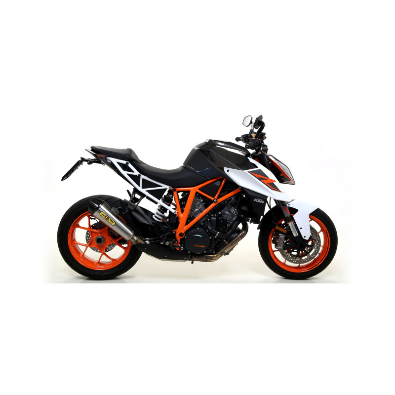 Arrow X-Kone Slip On Muffler w/ Carbon Fiber End Cap - 2014-2019 KTM SuperDuke R 1290