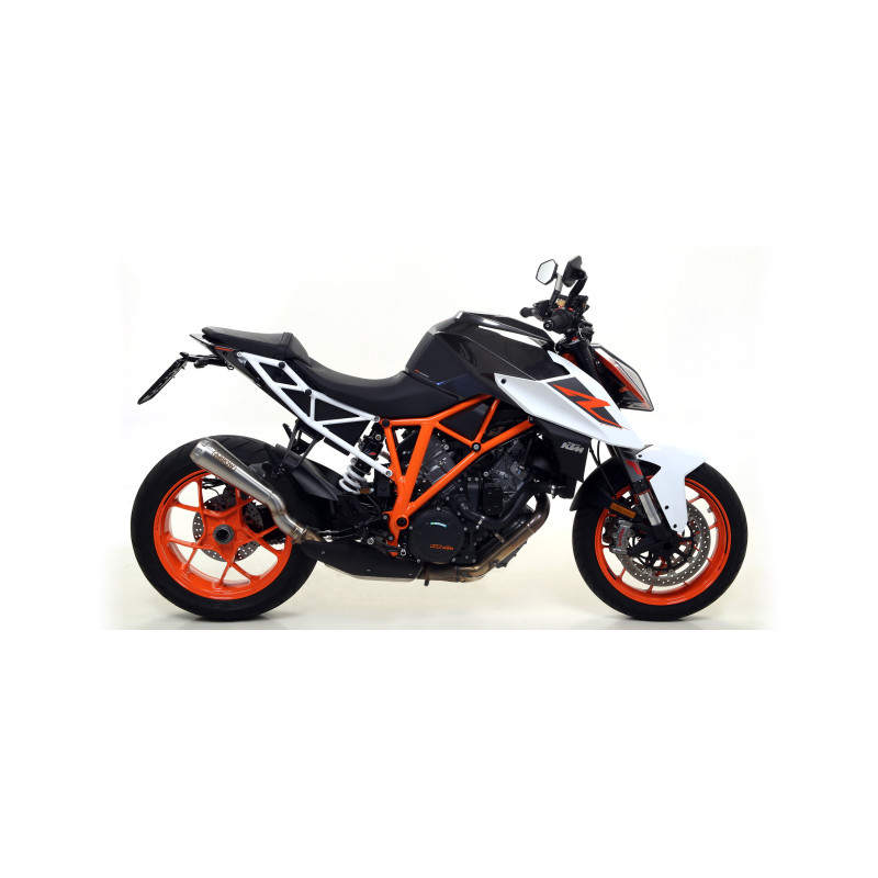 Arrow Pro Race Slip On Muffler w/ Titanium End Cap - 2017-2019 KTM SuperDuke R 1290 Arrow Pro Race Slip On Muffler w/ Titanium End Cap - 2017-2019 KTM SuperDuke R 1290