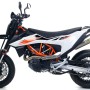 Arrow Racing Full Exhaust System, Titanium / Stainless - 2019+ KTM 690 SMC R
