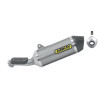Arrow Race-Tech Aluminum "Dark" Silencer with Carbon End Cap - 2020+ KTM 890 Duke R