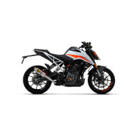 Arrow GP2 "Dark" Silencers Kit - KTM Duke 390 (2021-2022) Arrow GP2 "Dark" Silencers Kit - KTM Duke 390 (2021-2022)