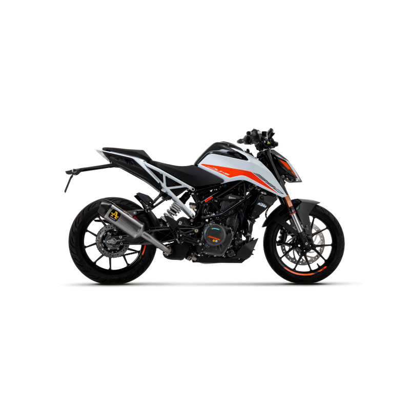 Arrow Indy Race "Dark" aluminum silencer with carby end cap - KTM Duke 390 (2021-2022) Arrow Indy Race "Dark" aluminum silencer with carby end cap - KTM Duke 390 (2021-2022)