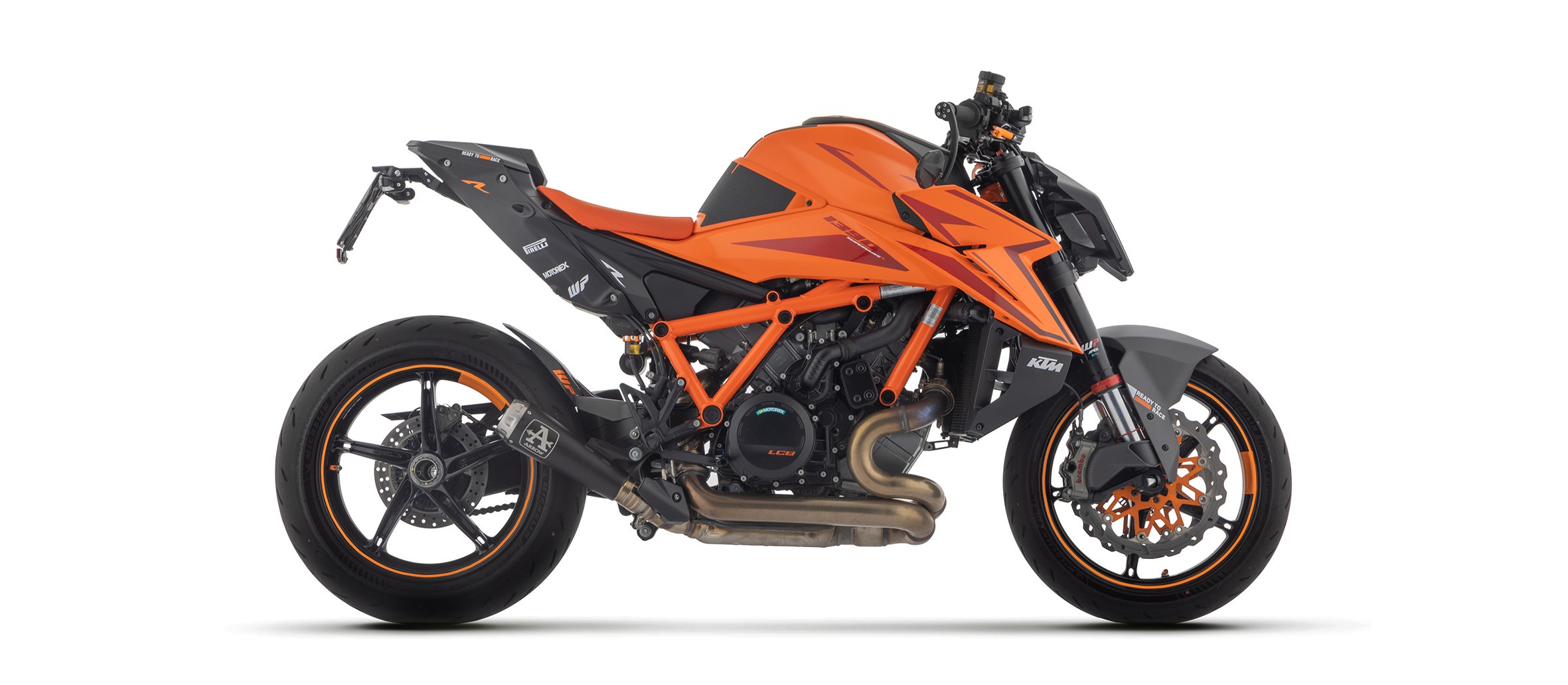 Arrow Racing DARK Nichrom Pro Race Silencer Exhaust | KTM | 1390 Superduke R (2024-2026)