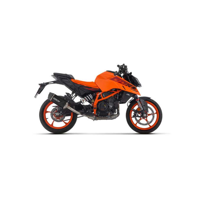 Arrow Indy Race EVO aluminum DARK silencer | KTM | Duke 390 (2024-2026) Arrow Indy Race EVO aluminum DARK silencer | KTM | Duke 390 (2024-2026)