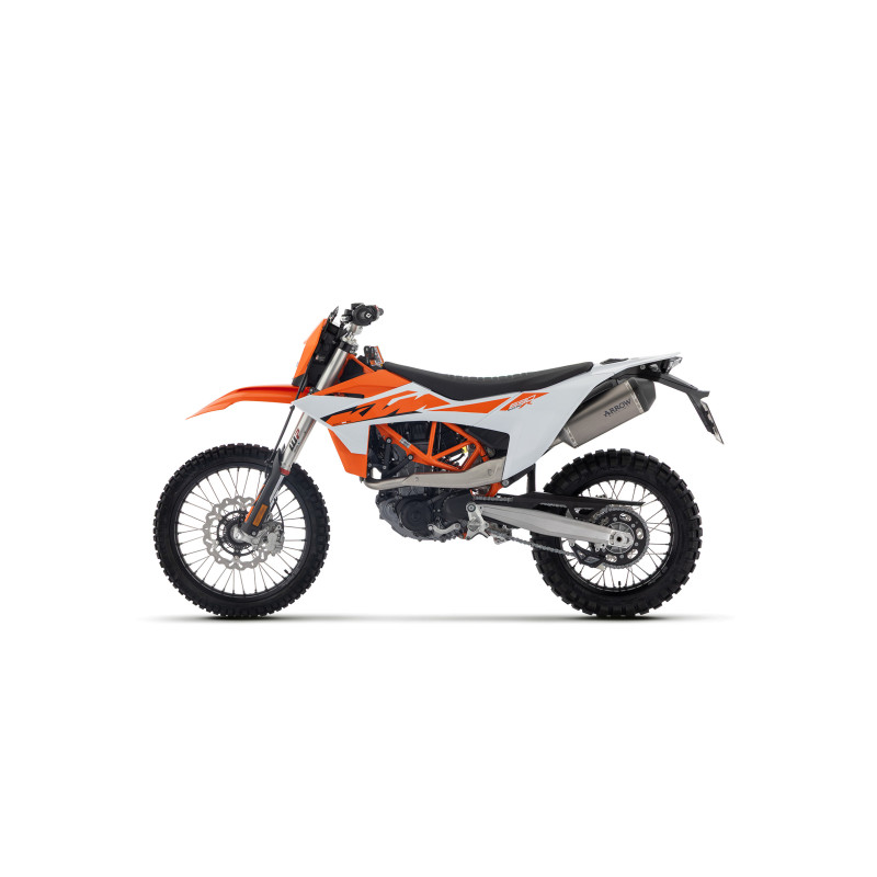 Arrow Racing Full Exhaust System with Explorer Titanium Silencer | KTM | 690 Enduro R / SMC-R (2025-2026)