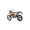 Arrow Racing Full Exhaust System with DARK Explorer Aluminum Silencer | KTM | 690 Enduro R / SMC-R (2025-2026)