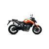 Arrow Race-Tech Aluminum Slip On Muffler w/ Carbon Fiber End Cap  - 2018-2019 KTM Duke 790