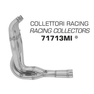 Arrow Racing Steel Exhaust Collectors - Kawasaki ZX-6R 636 (2019-2023)