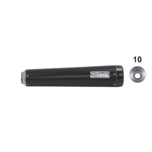 Arrow Rebel Silencer with Carbon Fiber End Cap - 2017-20 Vulcan S 650 / Vulcan S 650 Café Arrow Rebel Silencer with Carbon Fiber End Cap - 2017-20 Vulcan S 650 / Vulcan S 650 Café