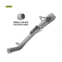Arrow Pro-Race Titanium Cat Eliminator Half System (w/ Mesh Endcap) - 2021+ Kawasaki Ninja ZX-10R / ZX-10RR Arrow Pro-Race Titanium Cat Eliminator Half System (w/ Mesh Endcap) - 2021+ Kawasaki Ninja ZX-10R / ZX-10RR