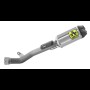 Arrow Indy Race Titanium Cat Eliminator Half System w/ Carbon Fiber Endcap - 2021+ Kawasaki Ninja ZX-10R / ZX-10RR