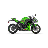 Arrow Indy Race EVO aluminum DARK silencer | Kawasaki Ninja 650 (2023-2024)