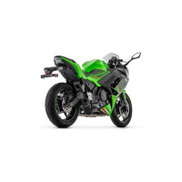 Arrow Indy Race EVO aluminum DARK silencer | Kawasaki Ninja 650 (2023-2024)