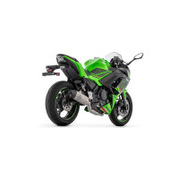 Arrow Veloce Titanium slip-on exhaust | Kawasaki Ninja 650 (2023-2024)