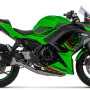 Arrow Full RACE Exhaust System with Veloce Aluminum "DARK" silencer | Kawasaki | Ninja 650 (2024-2026)