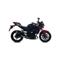 Arrow Pro-Race Nichrom Dark Slip On Muffler - 2019 Kawasaki Z400 Arrow Pro-Race Nichrom Dark Slip On Muffler - 2019 Kawasaki Z400