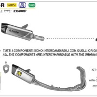 Arrow Racing Stainless Steel Exhaust Collectors | Kawasaki ZX-4RR (2024) Arrow Racing Stainless Steel Exhaust Collectors | Kawasaki ZX-4RR (2024)