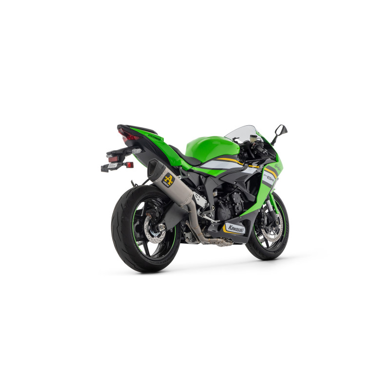 Arrow Racing Competition "EVO" Full Titanium Exhaust System w/ Pista Silencer | Kawasaki | ZX-6R (2024-2026)