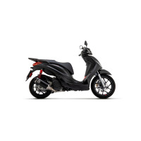 Arrow Urban "Dark" Silencer with "Dark" End Cap - 2020 - 2022 Piaggio Medley 125 S ABS
