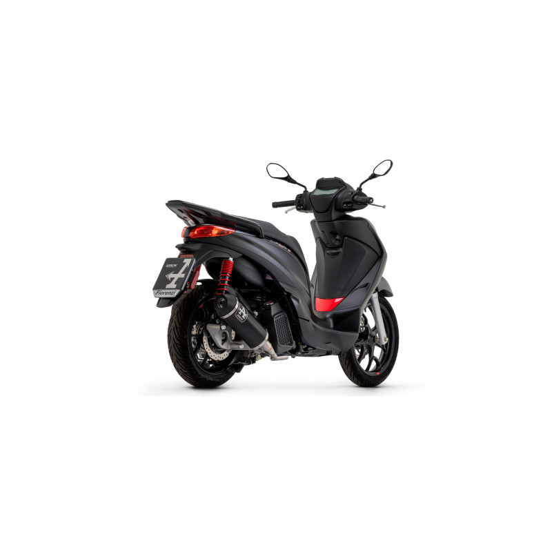 Arrow Urban "Dark" Silencer with "Dark" End Cap - 2020 - 2022 Piaggio Medley 125 S ABS Arrow Urban "Dark" Silencer with "Dark" End Cap - 2020 - 2022 Piaggio Medley 125 S ABS