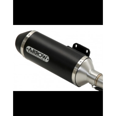 Arrow Urban "Dark" Silencer with "Dark" End Cap - 2020 - 2022 Piaggio Medley 125 S ABS Arrow Urban "Dark" Silencer with "Dark" End Cap - 2020 - 2022 Piaggio Medley 125 S ABS