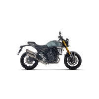 Arrow Full Exhaust System with Titanium Round-Sil Silencers | Suzuki | GSX-8T / GSX-8TT