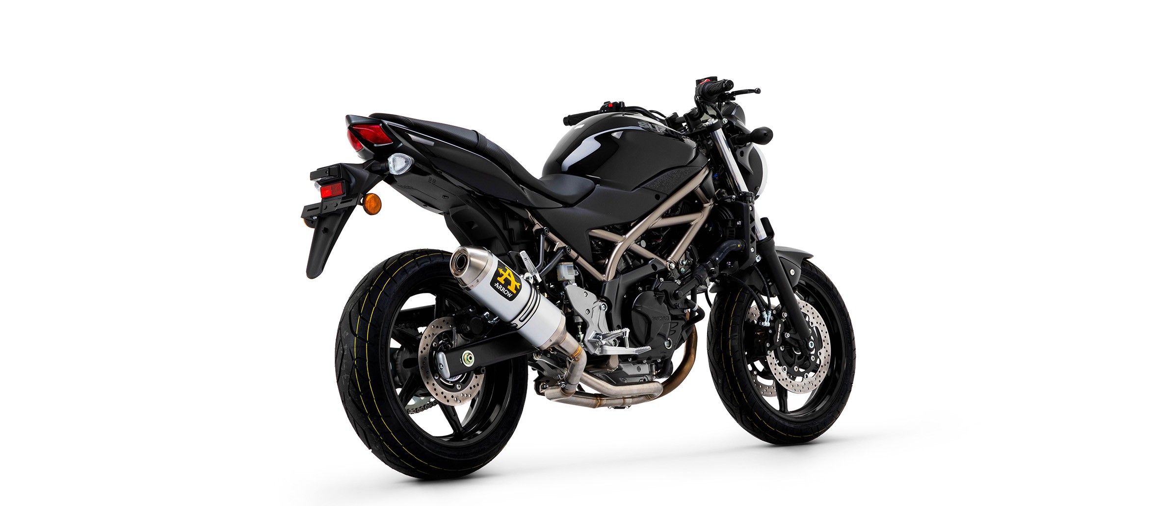 Arrow Race-Tech Aluminum Silencer  - Suzuki SV650 (2021-2022)