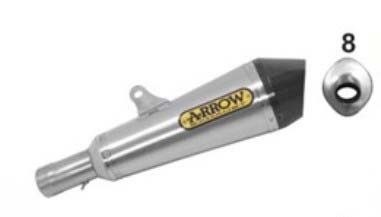 Arrow X-Kone Silencer - 2017+ Suzuki GSX-R 1000 / 1000R