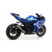 Arrow Race-Tech Aluminum Silencer with carby end cap- Suzuki SV650 (2021-2022)