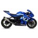 Arrow Race-Tech Aluminum Silencer with carby end cap- Suzuki SV650 (2021-2022)