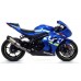 Arrow Race-Tech Aluminum Silencer with carby end cap- Suzuki SV650 (2021-2022)