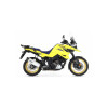 Arrow Maxi Race-Tech Aluminum Slip-On Exhaust w/ CF end cap - Suzuki V-Strom 1050 (2020-2023) Arrow Maxi Race-Tech Aluminum Slip-On Exhaust w/ CF end cap - Suzuki V-Strom 1050 (2020-2023)
